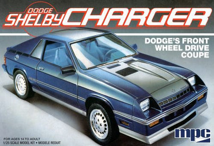 MPC 1986 Dodge Shelby Charger 1:25 987 Plastic Model Kit
