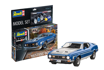 Revell Germany 1971 Mustang Boss 351 Gift Set 1:25 67699 Model Kit