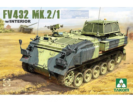 Takom FV432 Mk.2/1 British APC 2066 1/35 Plastic Model Building Kit - Shore Line Hobby