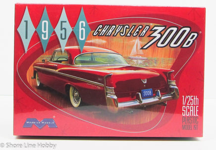 1956 Chrysler 300B Moebius 1207 1/25 New Car Model Kit - Shore Line Hobby