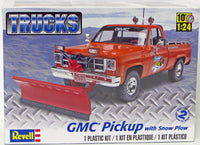 GMC Pickup Truck with Snow Plow Revell 85-7222 1/24 - Shore Line Hobby