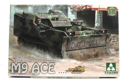 TAKOM 1/35 U.S Armored Combat Earthmover M9 ACE No. 2020 - Shore Line Hobby