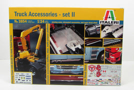 Italeri 3854 Truck Accessories Set 2 1/24 New Truck Parts Model Kit - Shore Line Hobby
