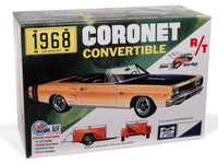 MPC 1968 Dodge Coronet R/T Convertible 978 1:25 Model Kit