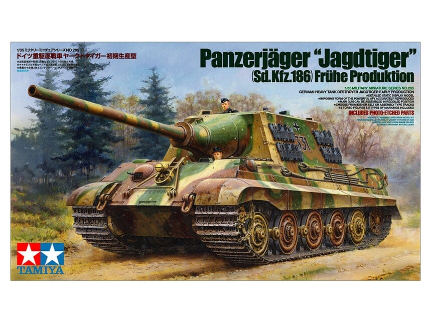 TAMIYA GERMAN DESTROYER JAGDTIGER TAMIYA USA visual data 5