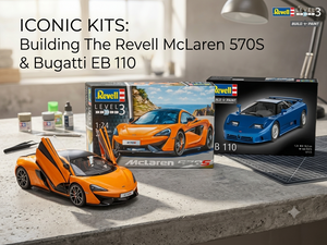 Two Legends, One Shelf: The Bugatti EB 110 and McLaren 570S in 1/24