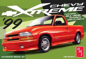 New Arrival: AMT 1999 Chevy S-10 Xtreme Pickup (Kit #1514)