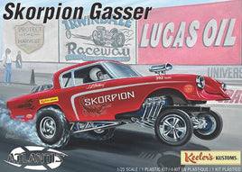 Atlantis Models Keeler's Kustoms Skorpion Gasser 1/25 13102 Plastic Model Kit Race Car Model Kit Atlantis Models 