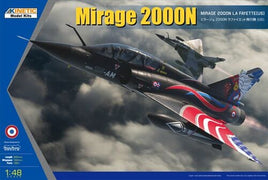 Kinetic 48124 Mirage 2000N La Fayette (US) Plastic Model Kit Airplane Model Kit Kinetic 