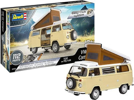 Revell Germany VW T2 Camper 1:24 7676 Plastic Model Kit Truck Volkswagen Truck Model Kit Revell Germany 