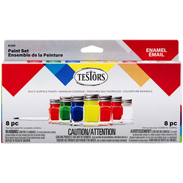 Testors Enamel Fluorescent Paint Set #9132