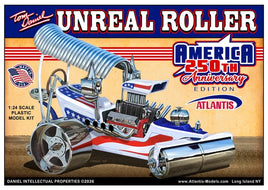 Atlantis 1/24 Tom Daniel Unreal Roller America 250th Anniversary Limited Edition Plastic Model Kit #5699