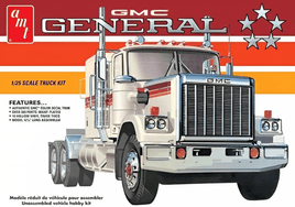 AMT 1976 GMC GENERAL SEMI TRACTOR 1:25 1272 MODEL KIT Truck Model Kit AMT 