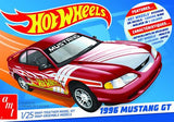 AMT 1996 Mustang GT Hot Wheels 1:25 1298 Plastic Model Kit Snap-Together