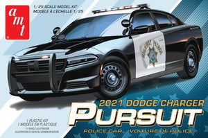 AMT 2021 Dodge Charger Police Pursuit 1:25 Scale 1324 Model Kit