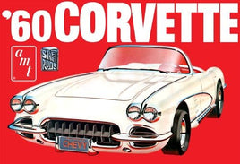 AMT 1960 Chevy Corvette 1:25 1374 Plastic Model Kit Car Model Kit AMT 