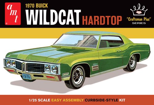 AMT 1970 Buick Wildcat Hardtop "Craftsman Series" 1:25 1379 Plastic Model Kit
