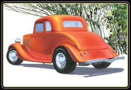 AMT 1934 Ford 5-Window Coupe Street Rod 1:25 1384 Plastic Model Kit Car Model Kits AMT 