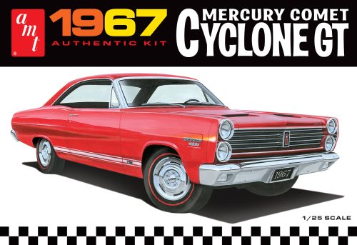 AMT 1967 Mercury Comet Cyclone GT 1:25 1386 Plastic Model Kit