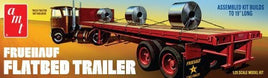 AMT Fruehauf Flatbed Trailer 1:25 1399 Plastic Model Kit