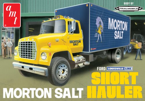 AMT Ford Louisville Line Short Hauler Morton Salt 1:25 1424 Plastic Model Kit