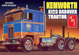 AMT Kenworth K-123 Cabover Gulf 1:25 Scale 1433 Model Kit Truck Model Kits AMT 