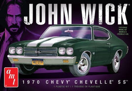 AMT 1970 Chevy Chevelle SS John Wick 1:25 1453 Plastic Model Kit Car Model Kits AMT 