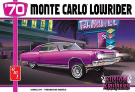 AMT 1970 Chevy Monte Carlo Lowrider 1:25 1458 Plastic Model Kit Car Model Kit AMT 