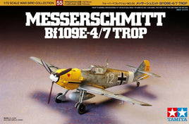 Tamiya 1/72 Messerschmitt Bf109 E-4/7 Plastic Model Kit #60755