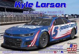 Salvinos Kyle Larson 2024 Chevy Camaro ZL1 1:24 Plastic Model Kit Race Car Model Kits Salvino JR Models