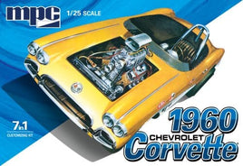 MPC 1960 Chevy Corvette 7in1 1:25 1002 Plastic Model Kit Car Model Kits MPC 