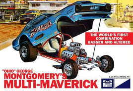 MPC "Ohio" George Montgomery's Multi-Maverick Funny Car 1:25 1005 Model Kit Race Car Model Kit MPC 