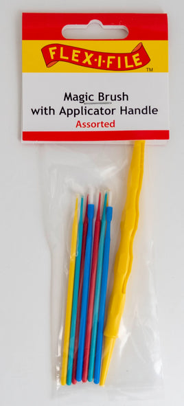 Flex-I-File Magic Brushes Assorted (15) w/Applicator Handle MB05