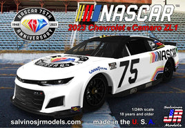 Salvinos NASCAR 75th Diamond Anniversary 2023 Chevrolet Camaro Model Kit 1:24 Race Car Model Kit Salvino JR Models 