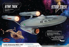 Polar Lights Star Trek: The Original Series U.S.S. Enterprise NCC-1701 1:1000 Scale Model Kit POL1000 Science Fiction Model Kit Polar Lights 