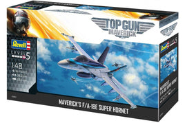 Revell 1/48 F/A-18E Super Hornet "Top Gun" Aircraft Model Kit #3864