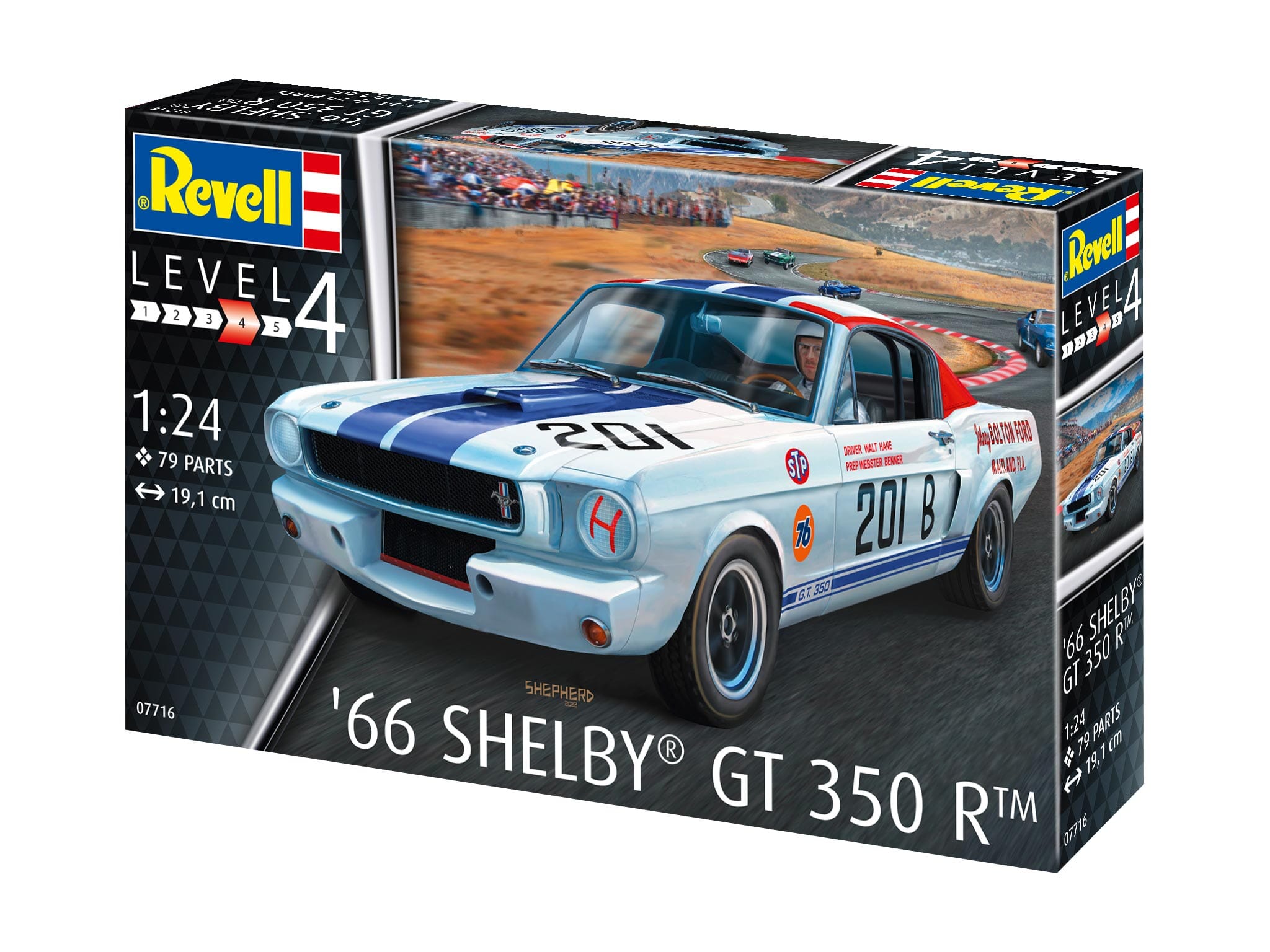 1/24 Maquette SHELBY GT 350R avec peintures et colle - Revell - REV67716