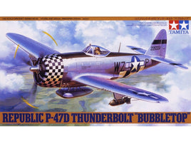 Tamiya P-47D Thunderbolt Bubbletop 1:48 61090 Plastic Model Airplane Kit