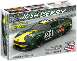 Salvinos Josh Berry #21 Wood Brother Racing 2025 Throwback Scheme