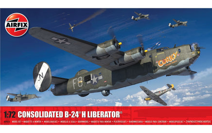 Airfix 1/72 B-24H Liberator A09010 Model Kit Aircraft - Military Airfix 