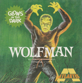 Atlantis Models 1/8 Wolfman Glow-in-the-Dark (formerly Aurora) 450 Plastic Model Kit Figure Model Kits Atlantis Models 