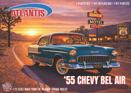 Atlantis 1/25 1955 Chevrolet Bel Air Plastic Model Kit #1374
