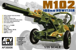 AFV Club M102 105mm Howitzer 1:35 AF35006 Plastic Model Kit Military Model Kits AFV Club 