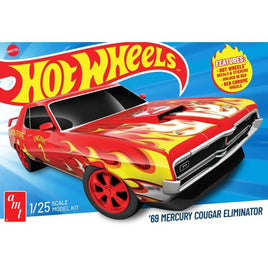 AMT Hot Wheels 1969 Mercury Cougar Eliminator 1/25 Scale Plastic Model Kit