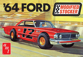 AMT 1964 Ford Galaxie Modified Stocker 1/25 1383 Plastic Model Kit Race Car Model Kit AMT 