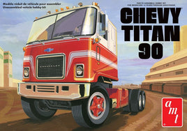 AMT Chevy Titan 90 1:25 1417 Plastic Model Truck Kit