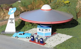 Bachmann AREA 51 FUEL WITH PUMPS - ROADSIDE U.S.A® BUILDING (HO SCALE) Buildings Bachmann Trains 