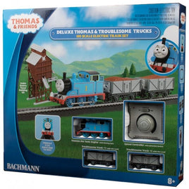 Bachmann BAC00760 HO-Scale Deluxe Thomas and the Troublesome Trucks Train Set Model Railroad Bachmann Trains 