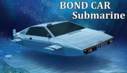 Fujimi 1/24 James Bond Lotus Submarine Car 9192 Plastic Model Kit