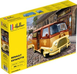 Heller Renault Estafette 1:24 80743 Plastic Model Truck Kit Truck Model Kit Heller 